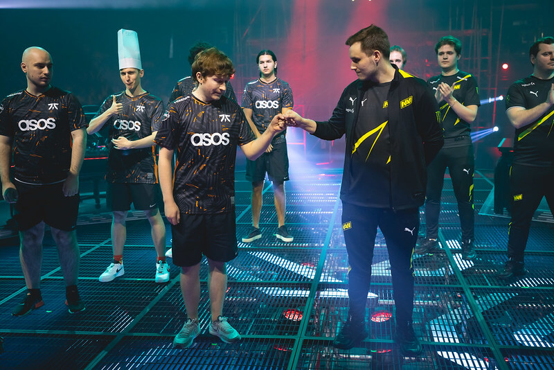 FNATIC and NAVI at LOCK IN