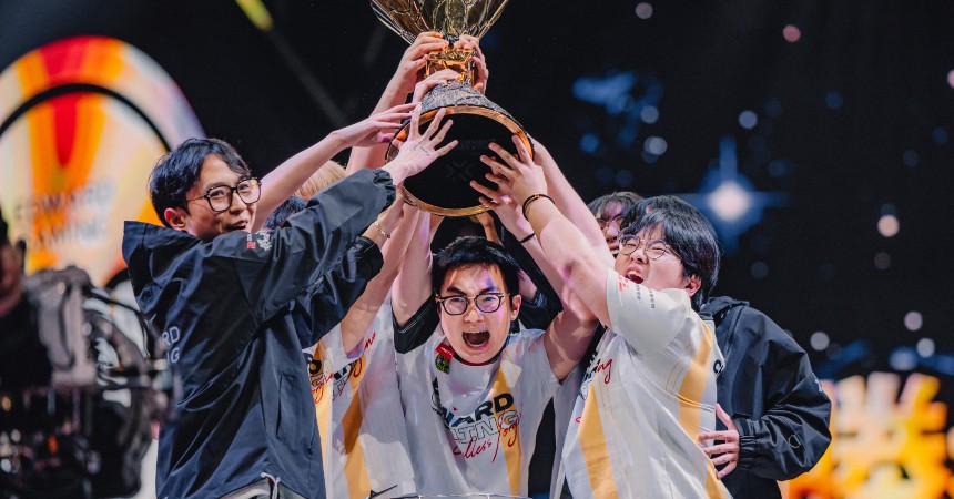 ZmjjKK lifts the trophy to win Valorant Champions 2024