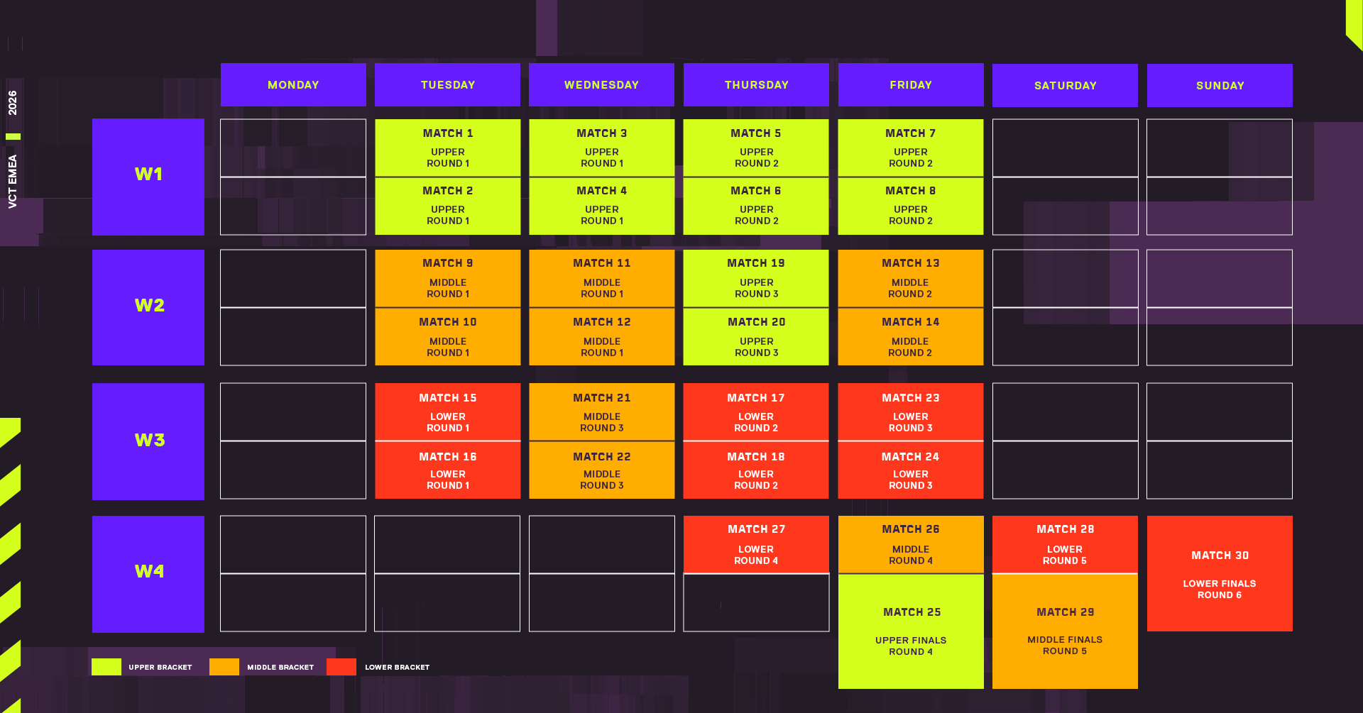 emea kickoff 2026 schedule
